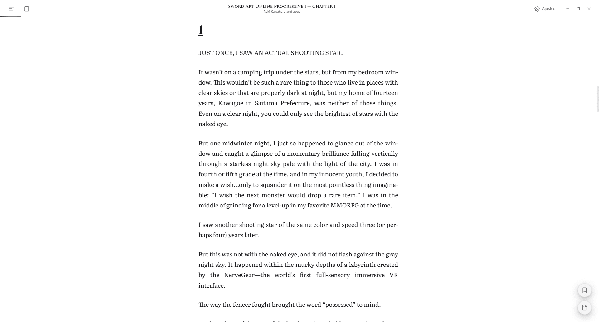 Historia App - Reader en modo Claro